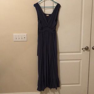 slate blue alter’d state maxi dress